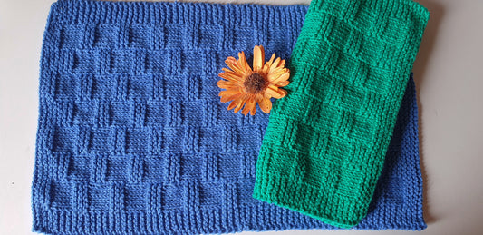 CLASSIC PLACEMAT (Digital Knitting Pattern) / Simple Pattern / Digital Knitting Pattern