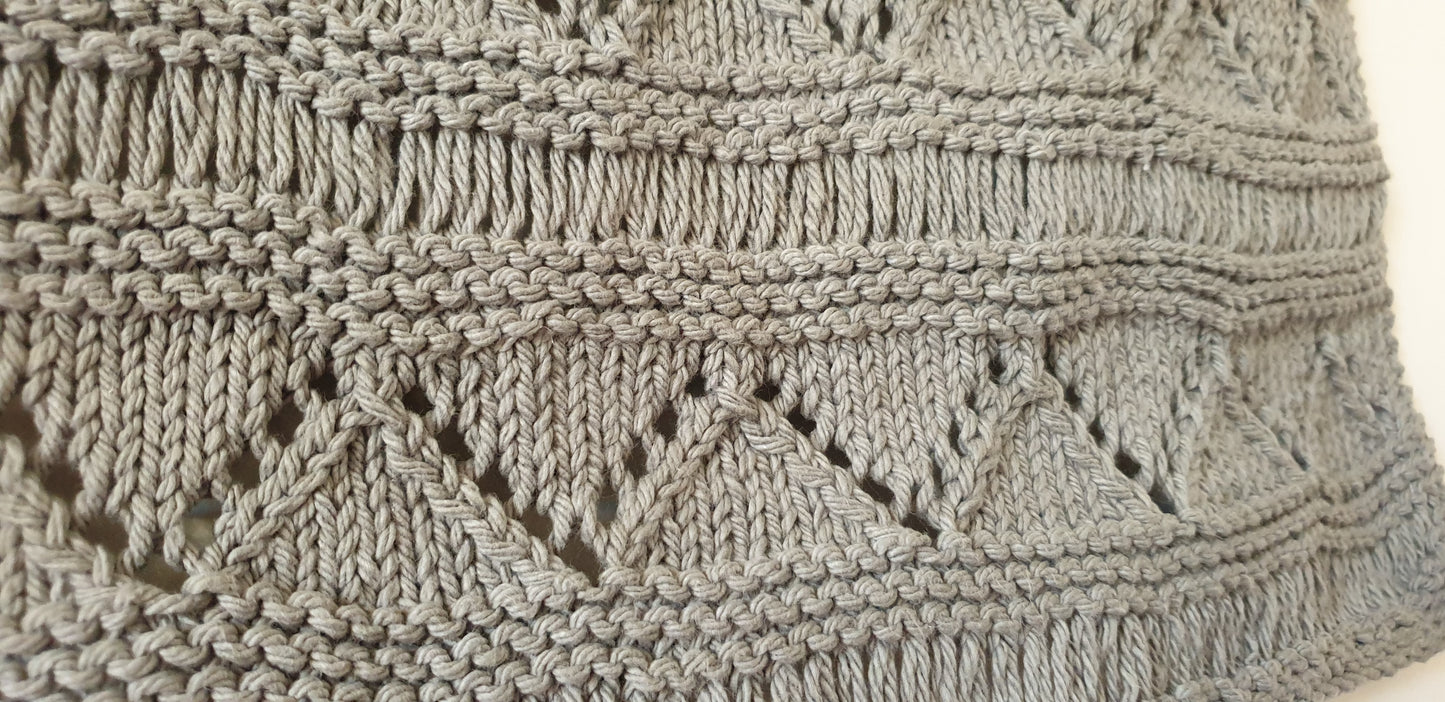 BOHO WALL HANGING (Digital Knitting Pattern) / Knit Wall Hanging Pattern / Boho Style / Digital Knitting Pattern