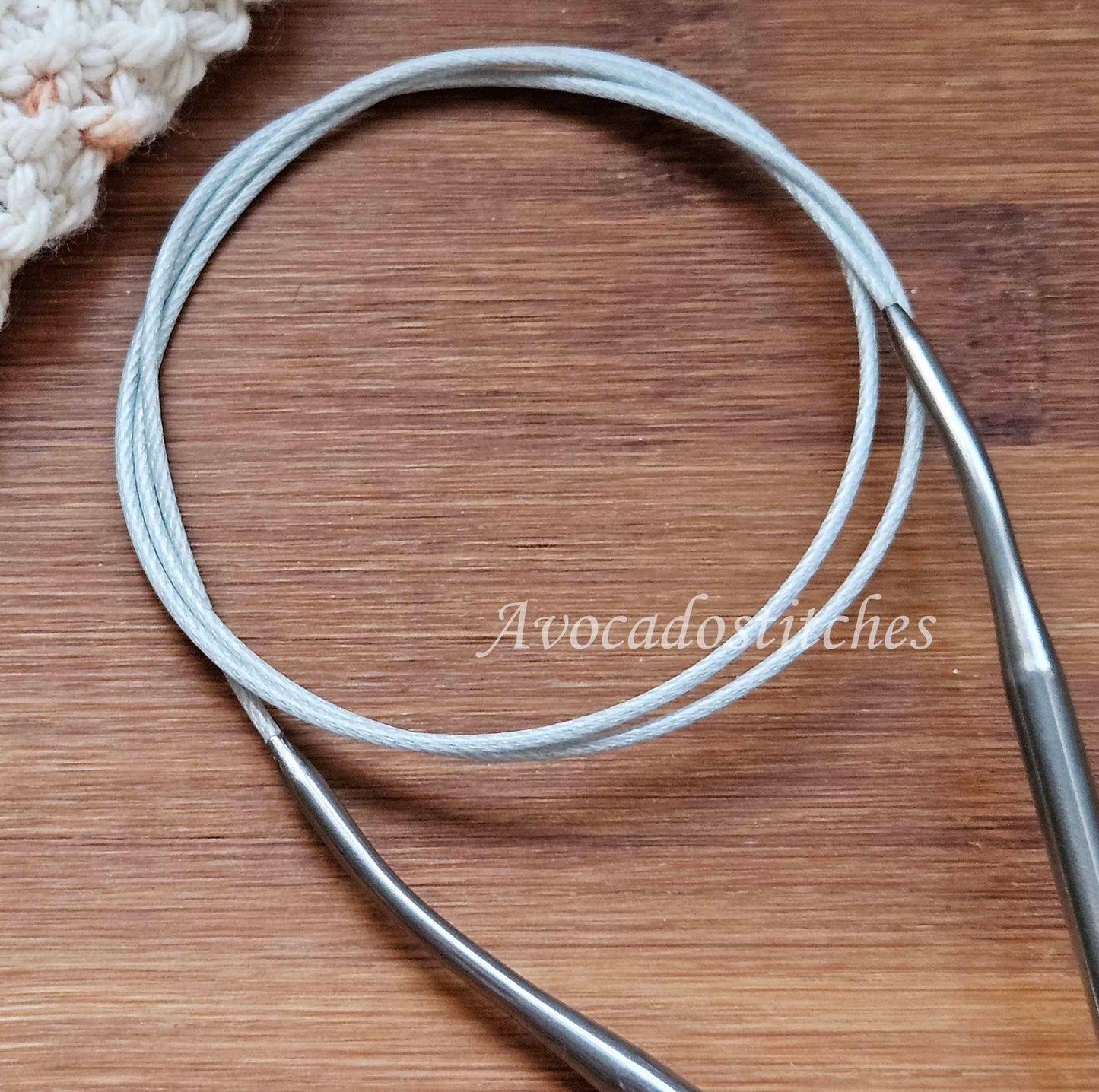 CIRCULAR KNITTING NEEDLES / 80cm / Lightweight Stainless Steel Knitting Needles