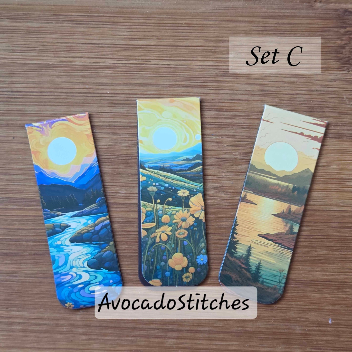 DREAMSCAPE VIEWS – 3 Pieces / Magnetic Bookmarks (exclusive)