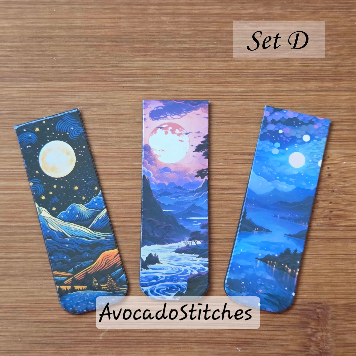 DREAMSCAPE VIEWS – 3 Pieces / Magnetic Bookmarks (exclusive)