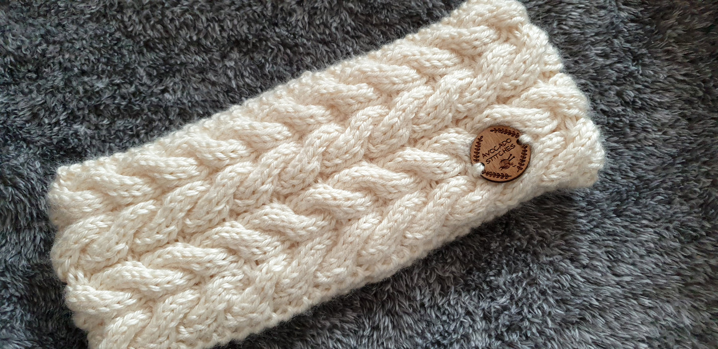 ENDLESS LOVE HEADBAND / Acrylic Ear Warmer / Handmade in Canada