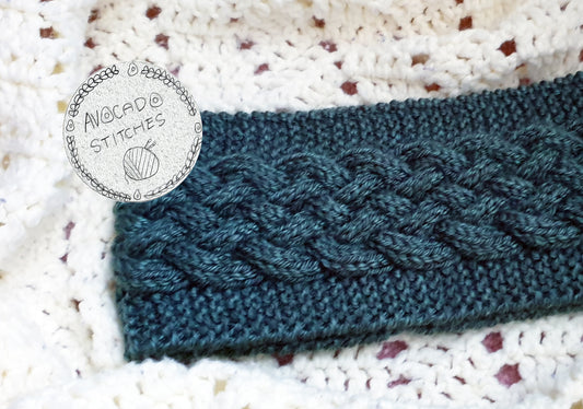 ETERNITY HEADBAND / Acrylic Ear Warmer / Handmade in Canada