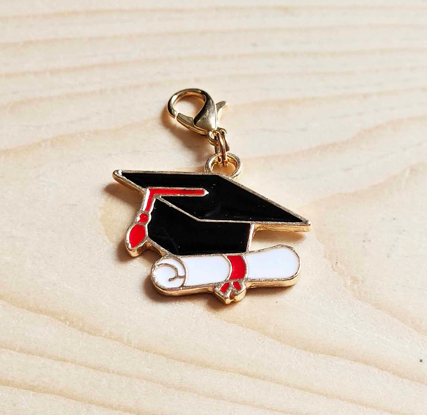 GRADUATION / Planner Charm / Journal Charm / Zipper Pull / Bookmark Charm / Planner accessories