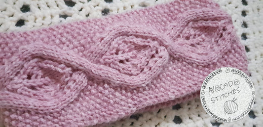 VERNA HEADBAND / Wool blend Ear Warmer / Handmade in Canada