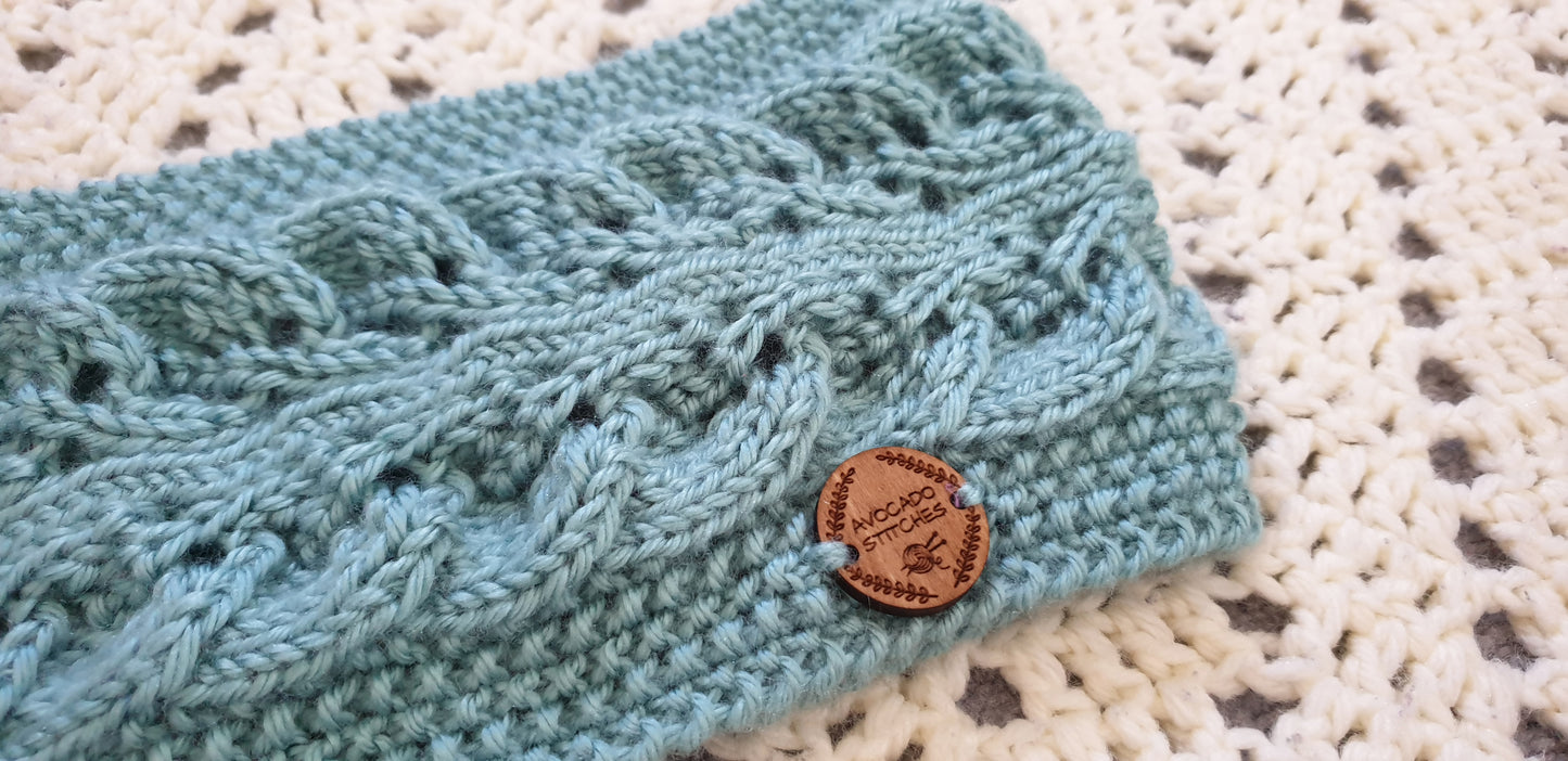 IVY HEADBAND / Acrylic Ear Warmer / Handmade in Canada