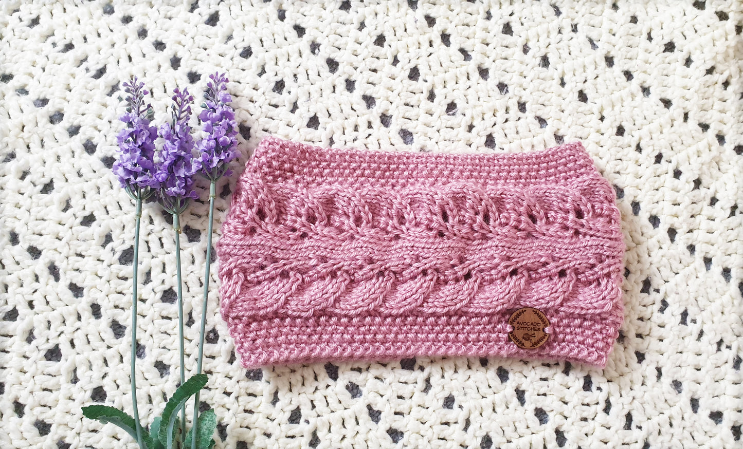 IVY HEADBAND / Acrylic Ear Warmer / Handmade in Canada