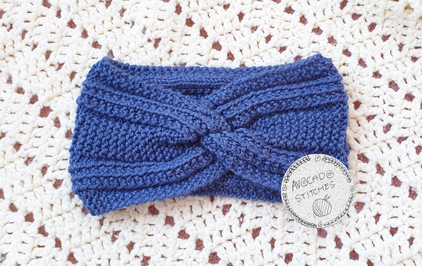 JUST SIMPLE HEADBAND (Digital Knitting Pattern) / Simple Twisted Ear Warmer Pattern / Digital Knitting Pattern / PDF Pattern