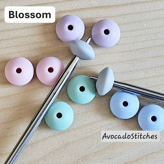 BEANIE NEEDLE STOPPERS / Set of 10 / Knitting Needle Stoppers / Point Protection / Notions