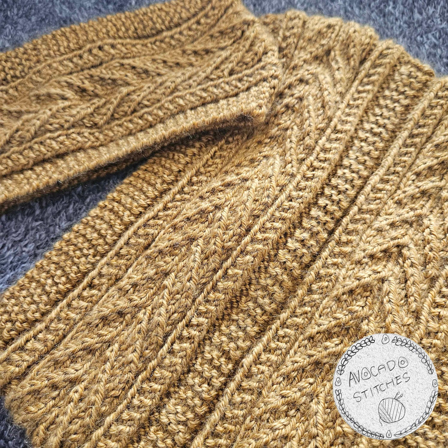 MARIGOLD HEADBAND & COWL (Digital Knitting Pattern) / Simple Cable Knitting Pattern / Digital Knitting Pattern