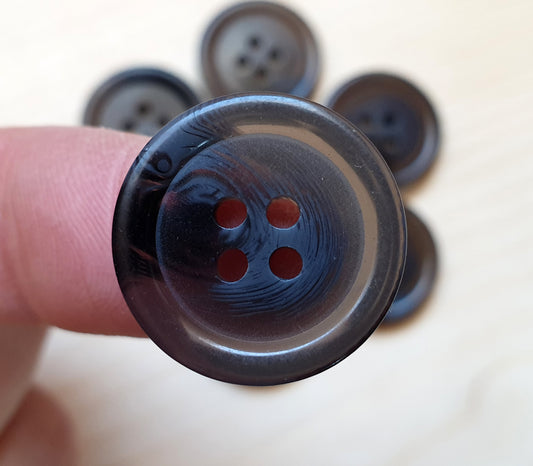 MOSAIC GREY / 15-25mm / Resin Buttons / Sewing Buttons