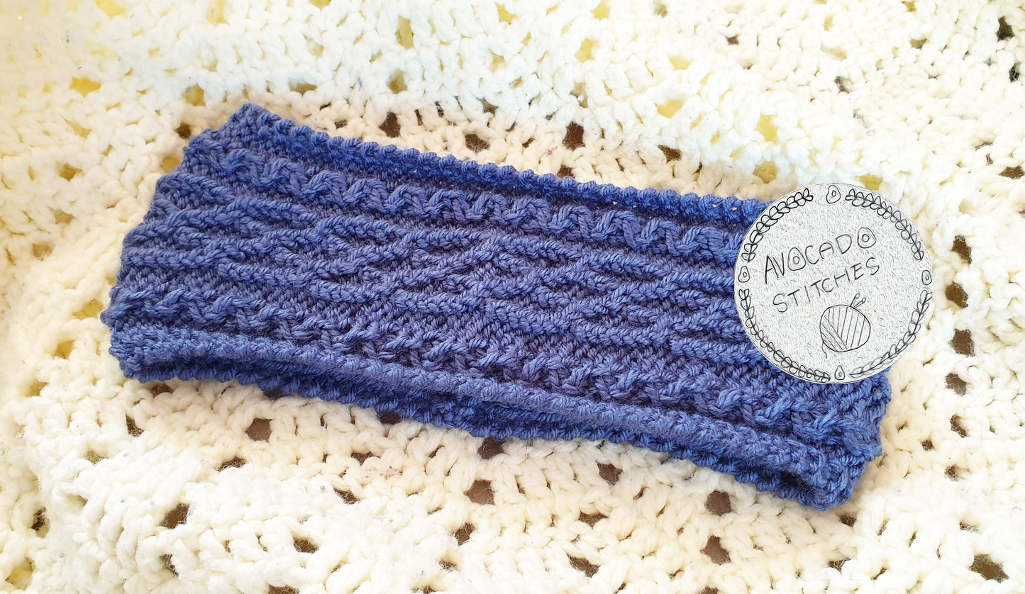 MOXIE HEADBAND /  Acrylic Ear Warmer / Handmade in Canada