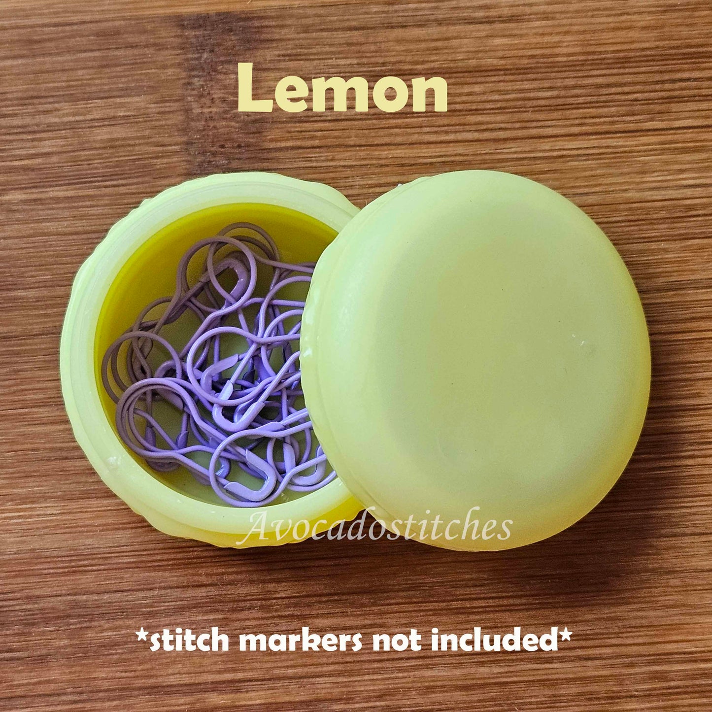 MACAROONS NOTIONS STORAGE / Storage for Knitting Crochet Sewing Notions / Stitch markers Storage / Notion Storage