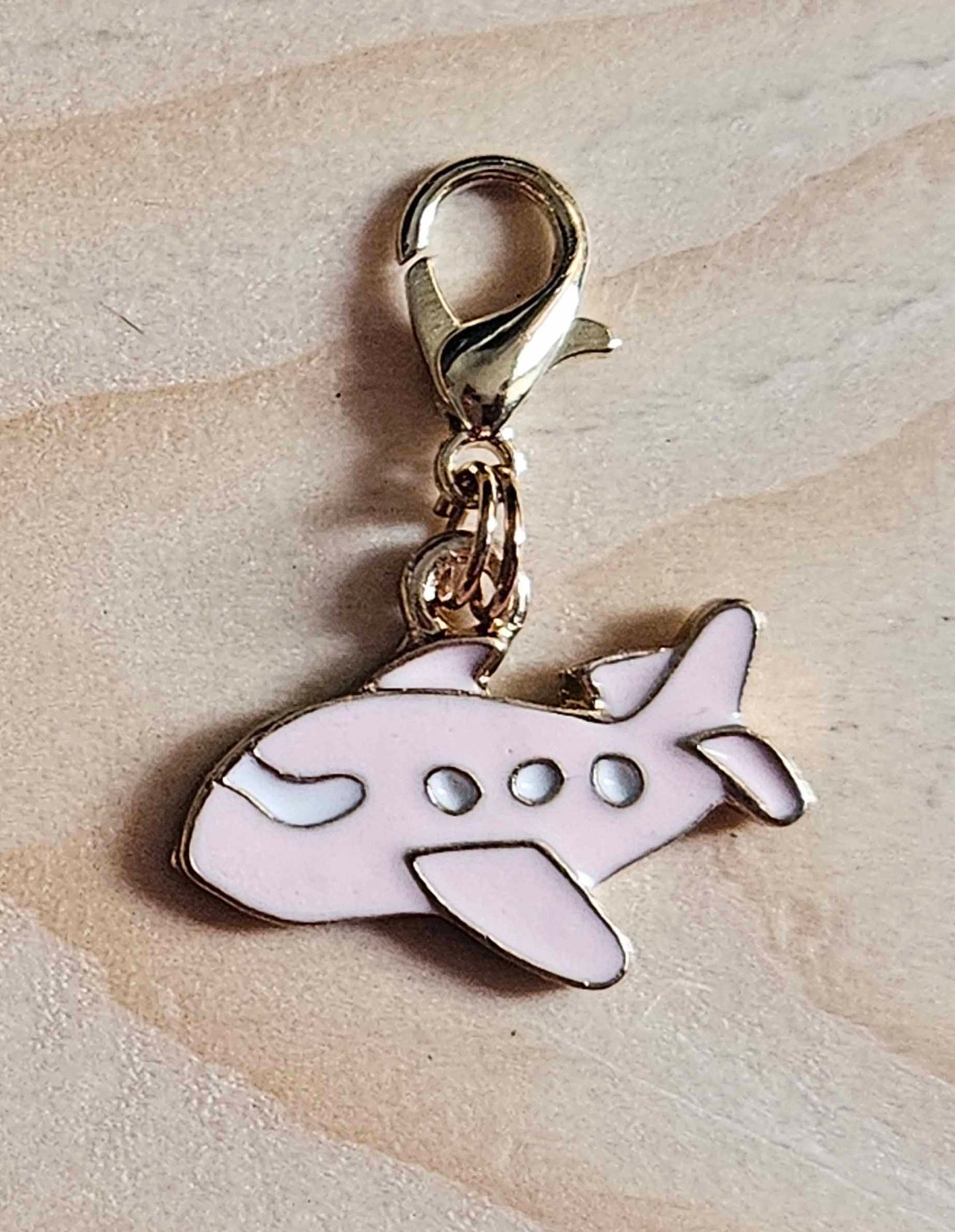 PLANE in the SKY / Planner Charm / Journal Charms / Zipper Pull / Bookmark Charms / Planner accessories