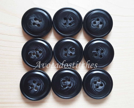 SMOKY / 15-25mm / Resin Buttons / Sewing Buttons