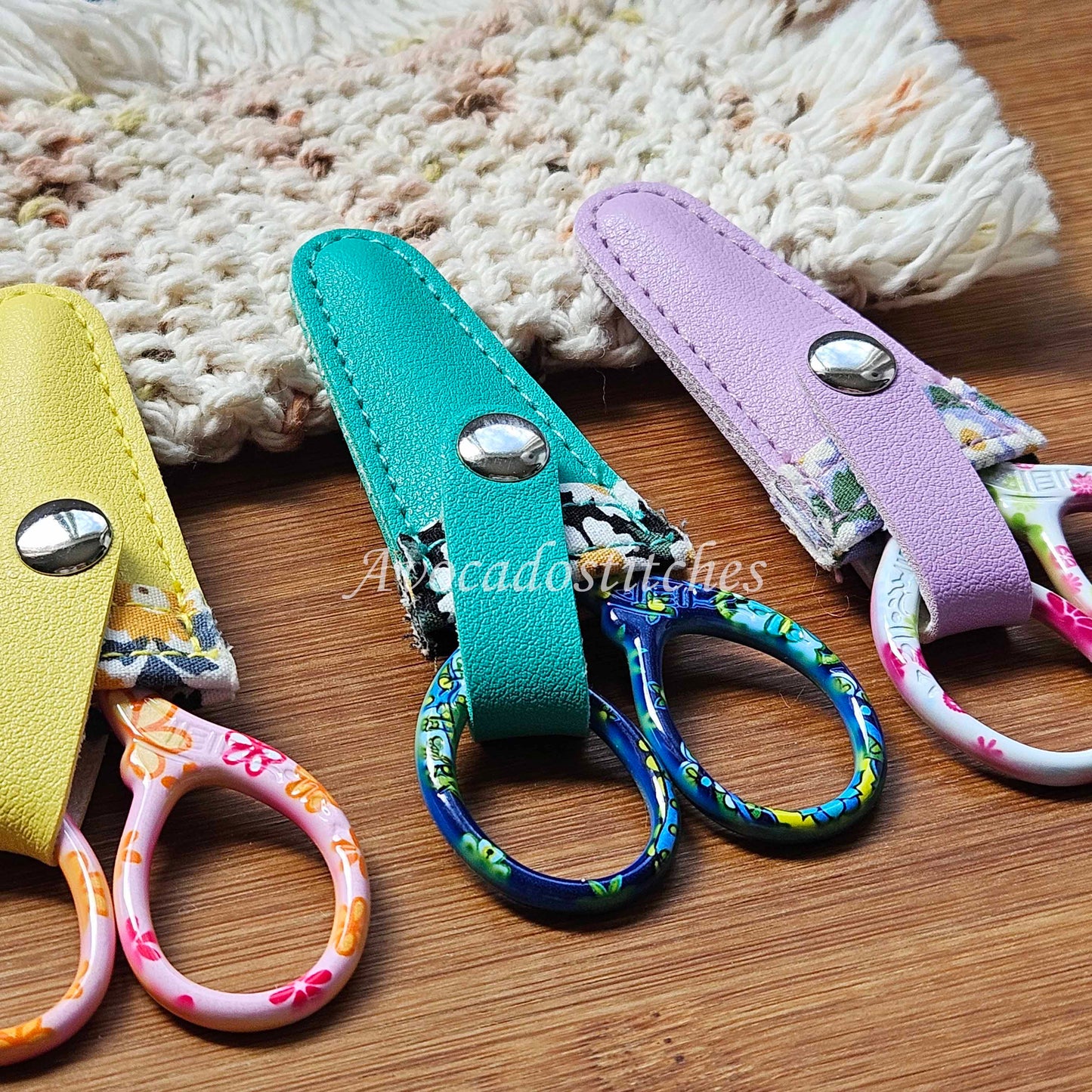 SCISSORS IN BLOOM / Yarn Scissors / Knitting Crochet Sewing Crafting Notions Tools