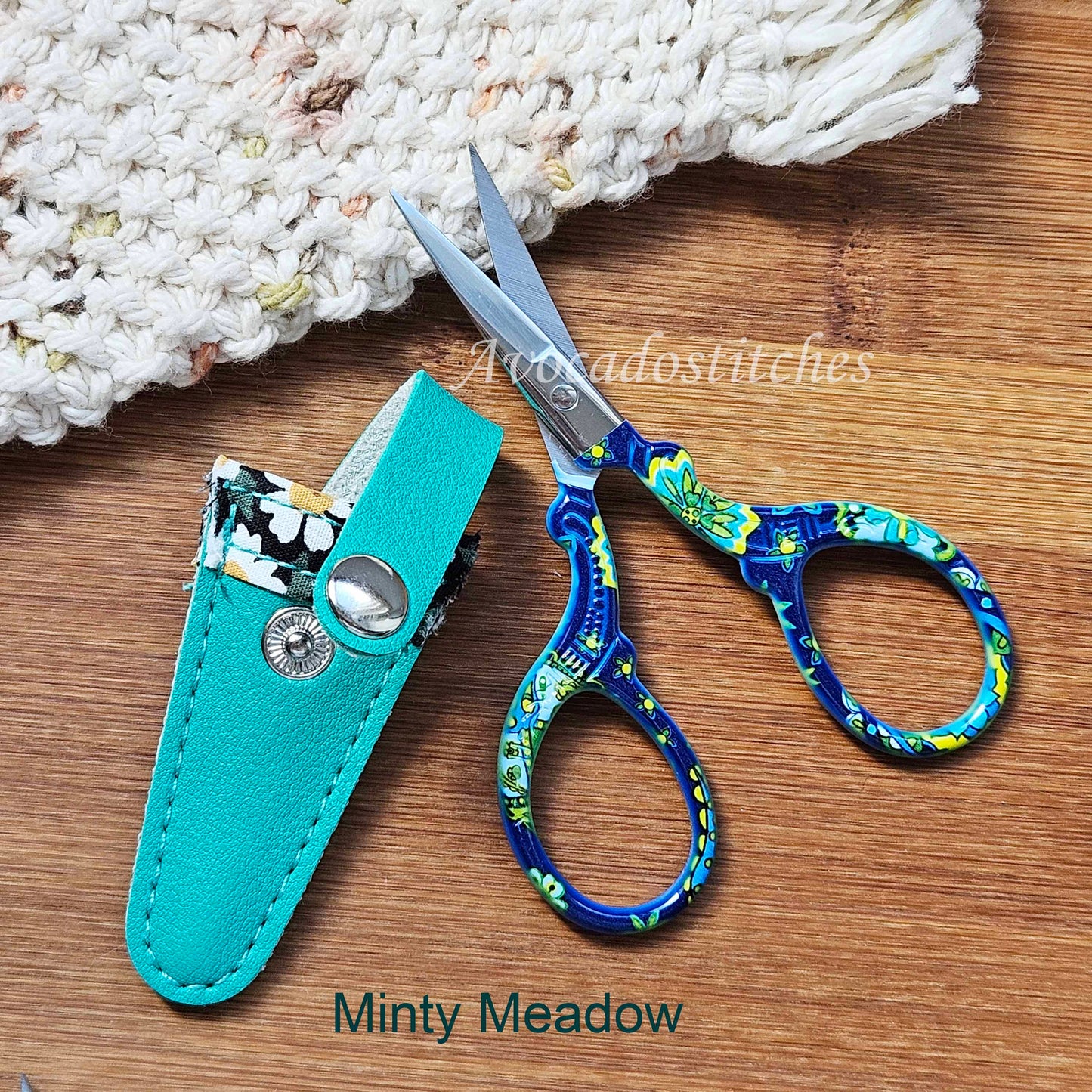 SCISSORS IN BLOOM / Yarn Scissors / Knitting Crochet Sewing Crafting Notions Tools