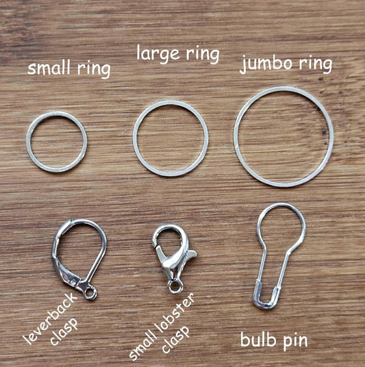 BABY DAISIES – 5 Pieces / Knitting Crochet Stitch Markers / Notions (#ex)