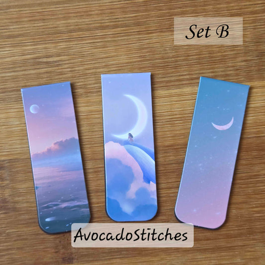 SERENITY NIGHT – 3 Pieces / Magnetic Bookmarks (exclusive)