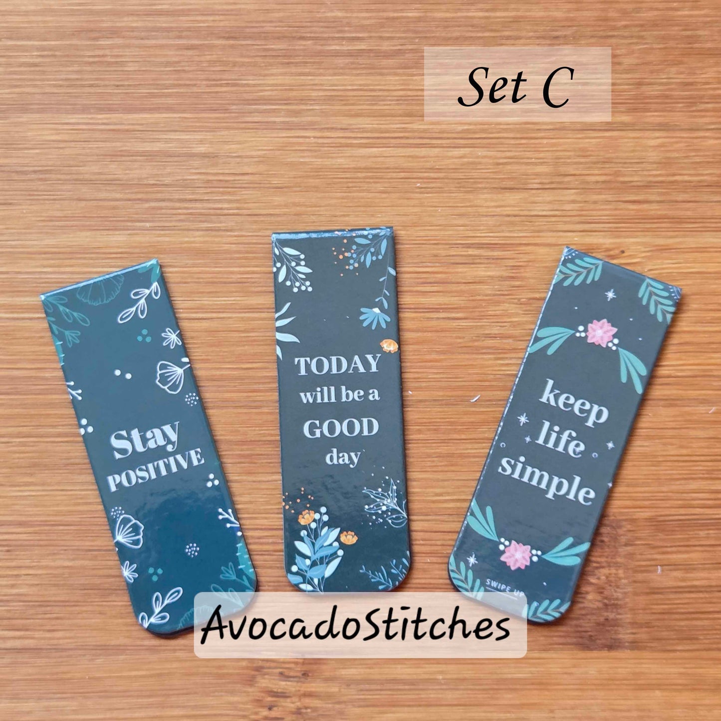 SHINE YOUR LIGHT – 3 Pieces / Magnetic Bookmarks (exclusive)