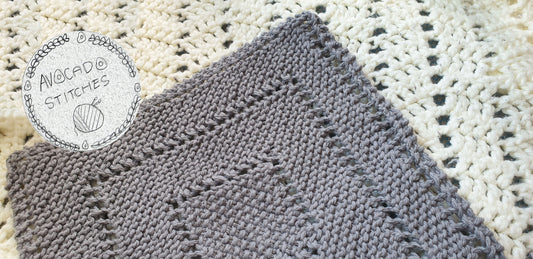 SQUARES WASHCLOTH (Digital Knitting Pattern) / Simple Pattern / Digital Knitting Pattern