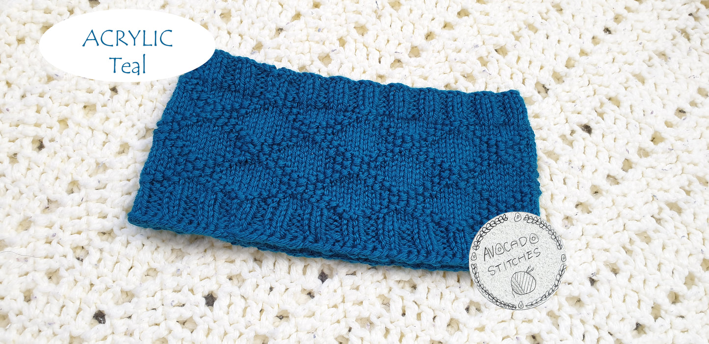 KAIMANA HEADBAND / Acrylic Ear Warmer / Handmade in Canada