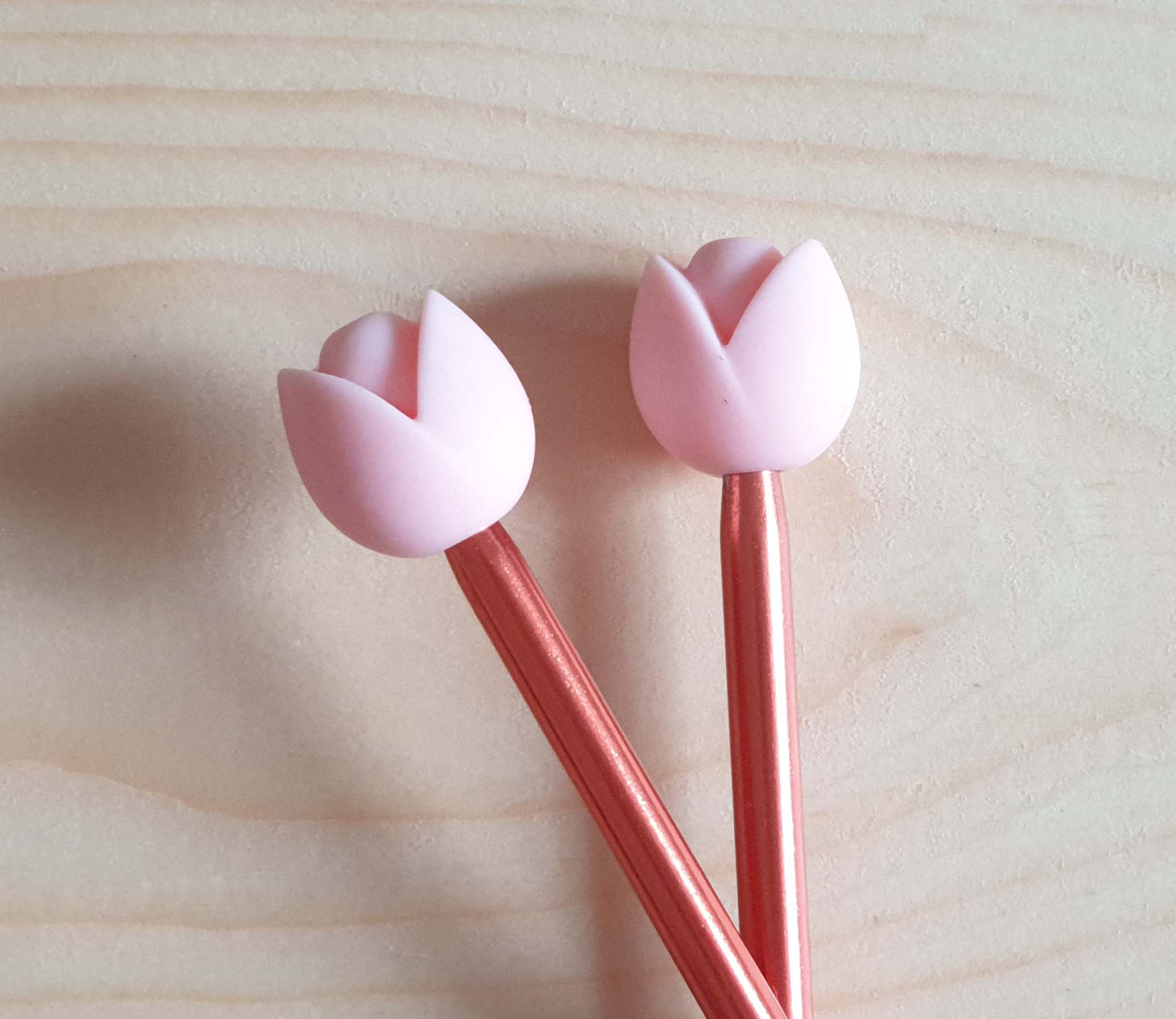 TULIP STITCH STOPPERS / Knitting Needle Stoppers / Point Protection / Notions