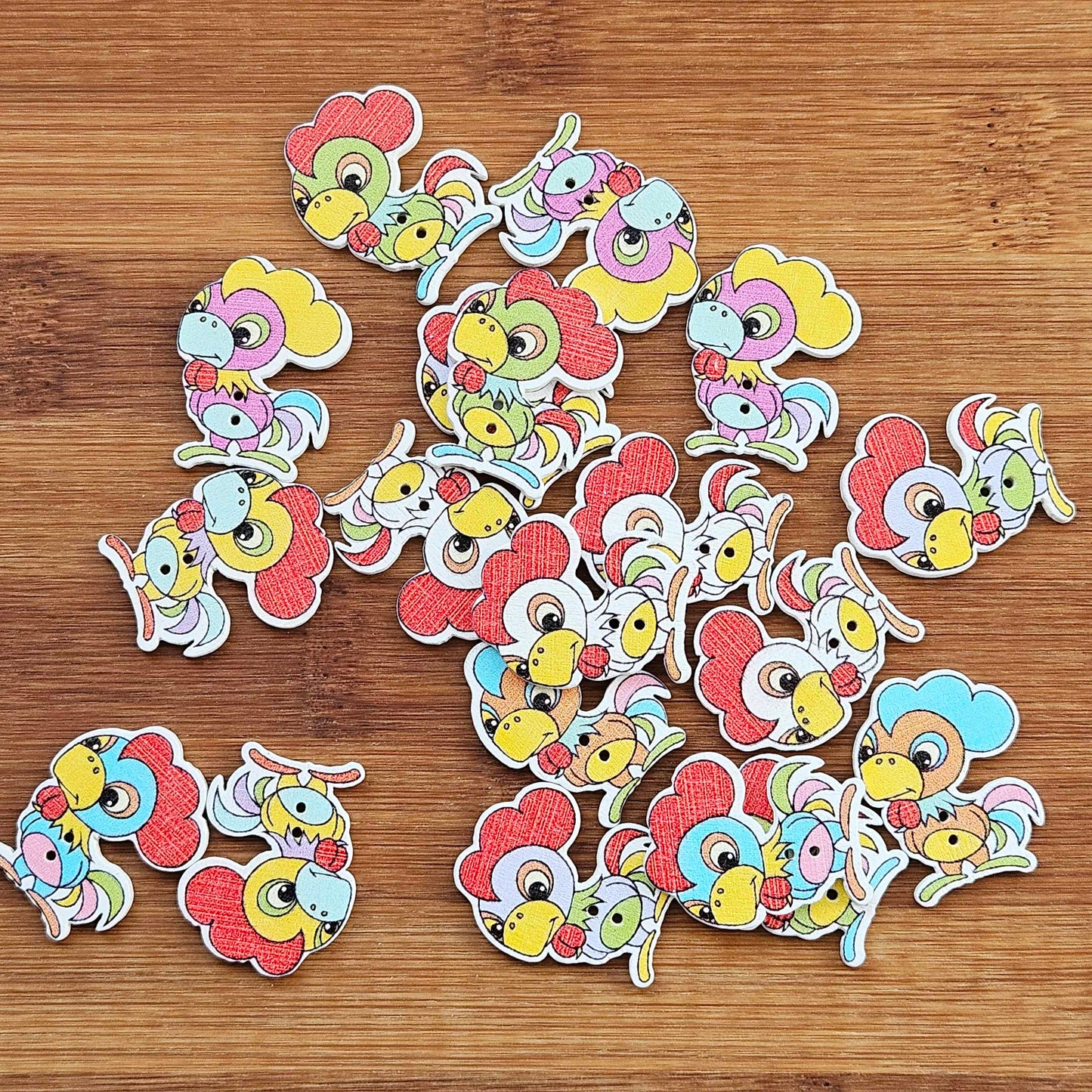 Clearance // TURKEY / Wooden Buttons (Set of 8)