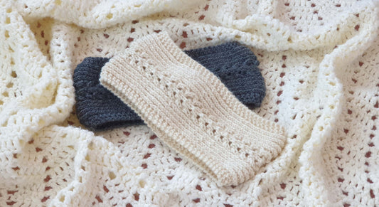 VINTAGE HEADBAND (Digital Knitting Pattern) / Simple Ear Warmer Pattern / Digital Knitting Pattern / PDF Pattern