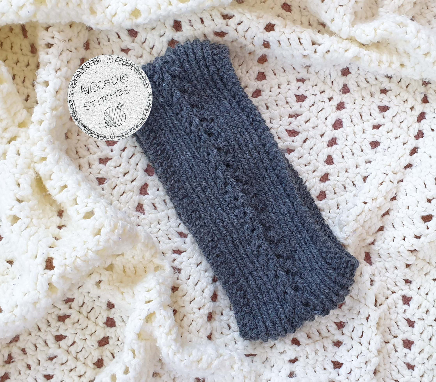 VINTAGE HEADBAND (Digital Knitting Pattern) / Simple Ear Warmer Pattern / Digital Knitting Pattern / PDF Pattern