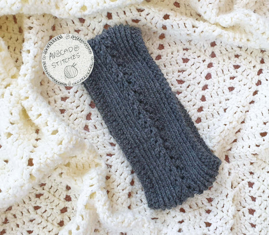 VINTAGE HEADBAND / Wool Ear Warmer / Handmade in Canada