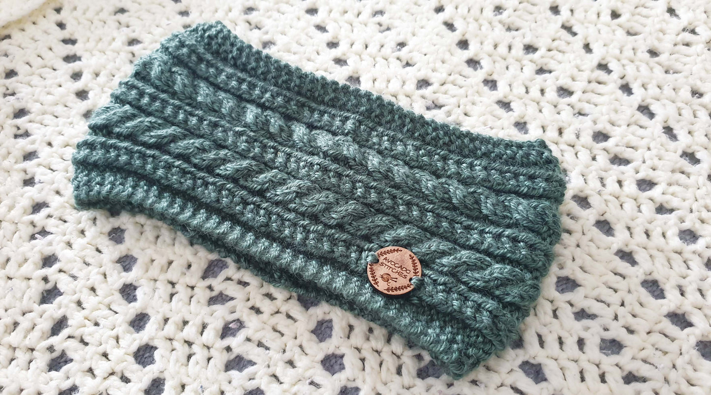 WANAKA HEADBAND / Ear Warmer / Handmade in Canada