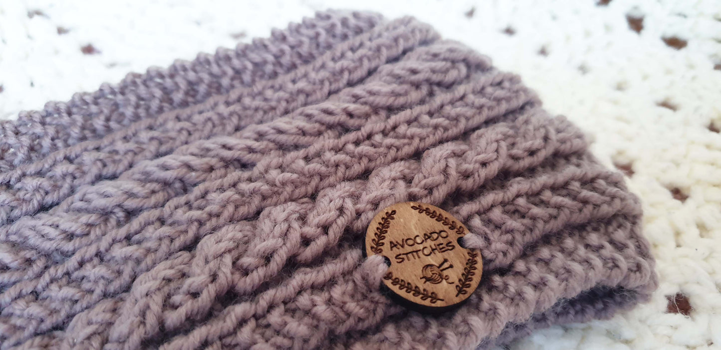 WANAKA HEADBAND (Digital Knitting Pattern) / Simple Ear Warmer Pattern / Digital Knitting Pattern