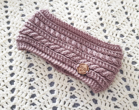 WANAKA HEADBAND (Digital Knitting Pattern) / Simple Ear Warmer Pattern / Digital Knitting Pattern