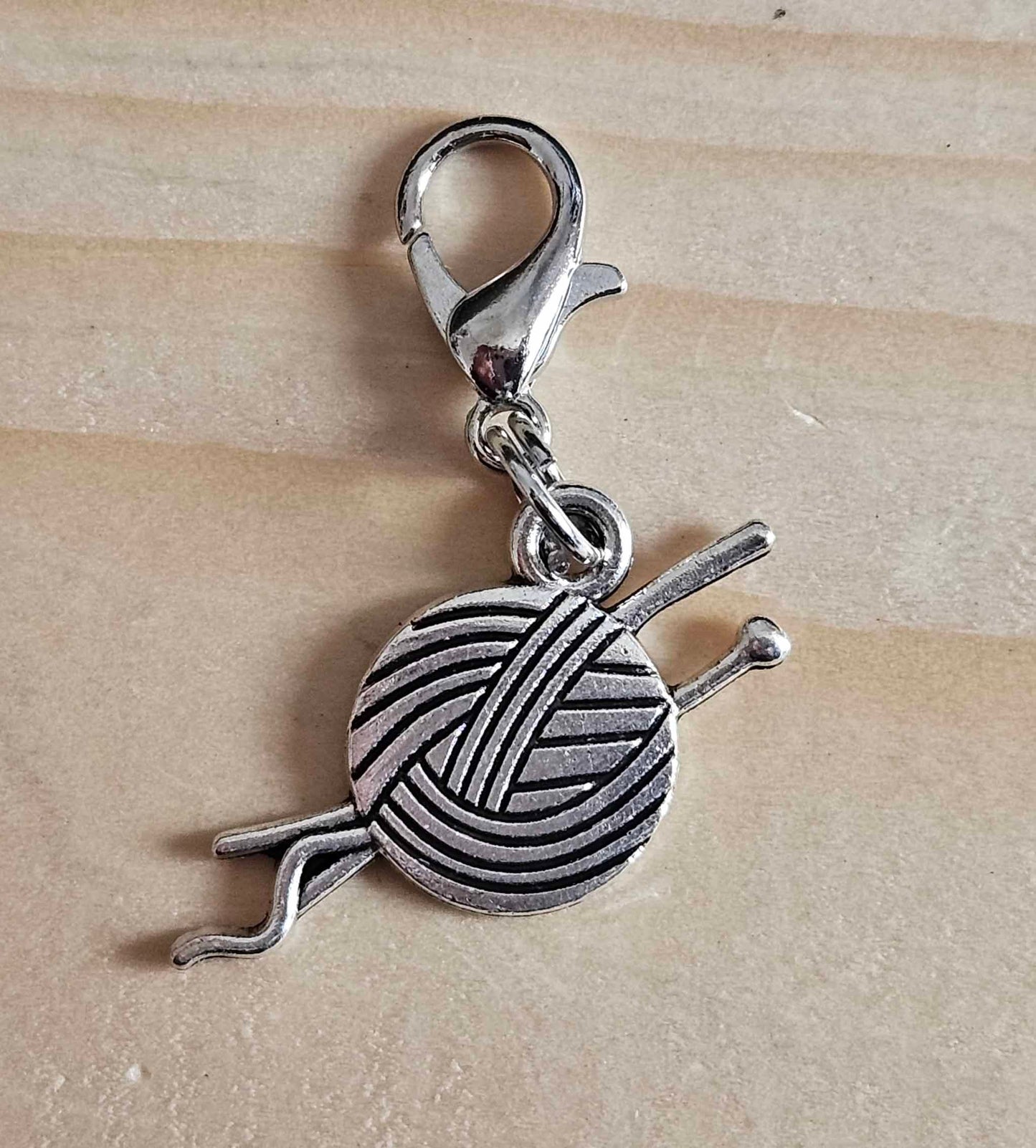 KNITAHOLIC / Planner Charm / Journal Charm / Zipper Pull / Bookmark Charm / Planner accessories