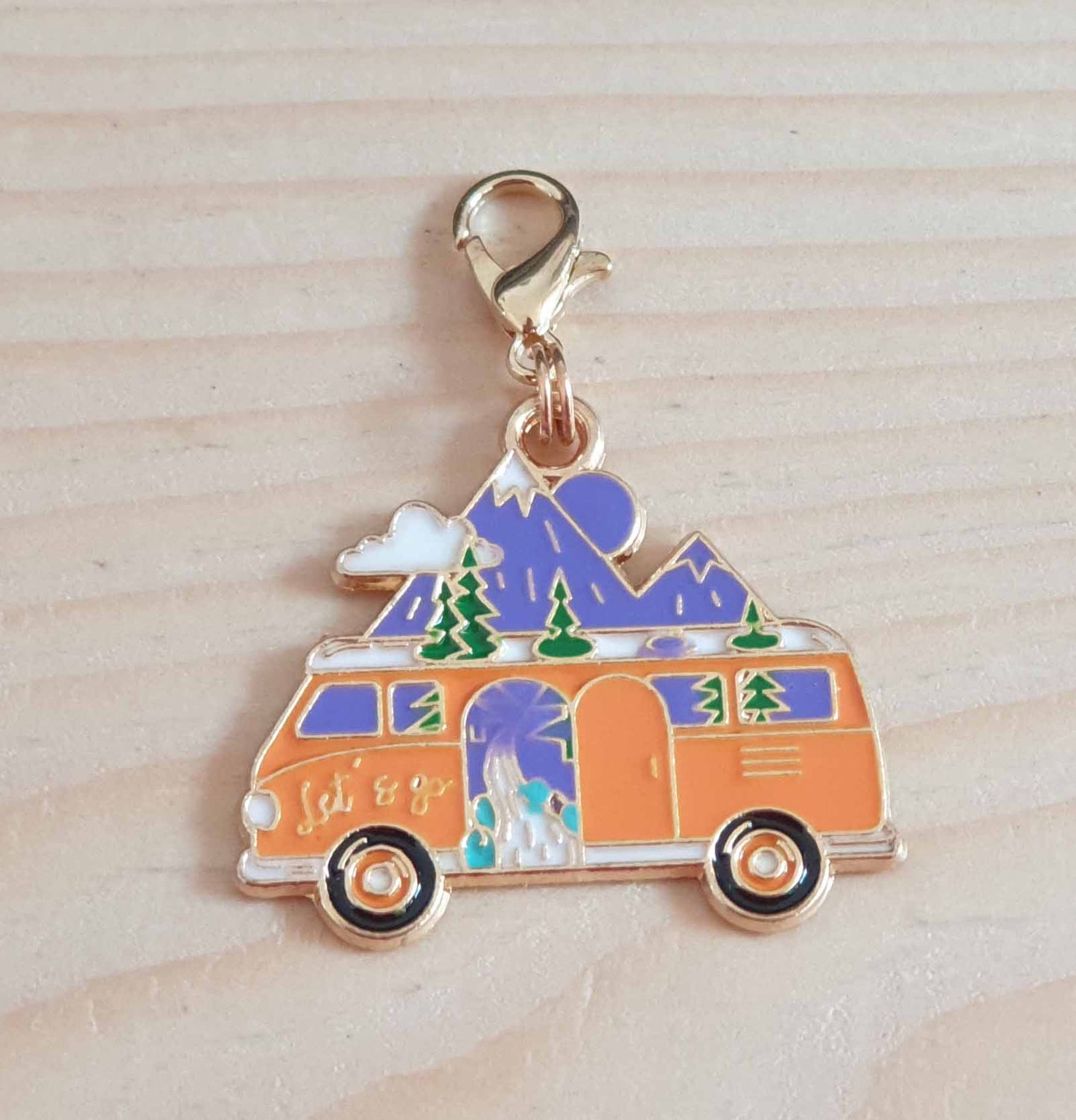 CAMPER & CABIN / Planner Charm / Journal Charm / Zipper Pull / Bookmark Charm / Planner accessories