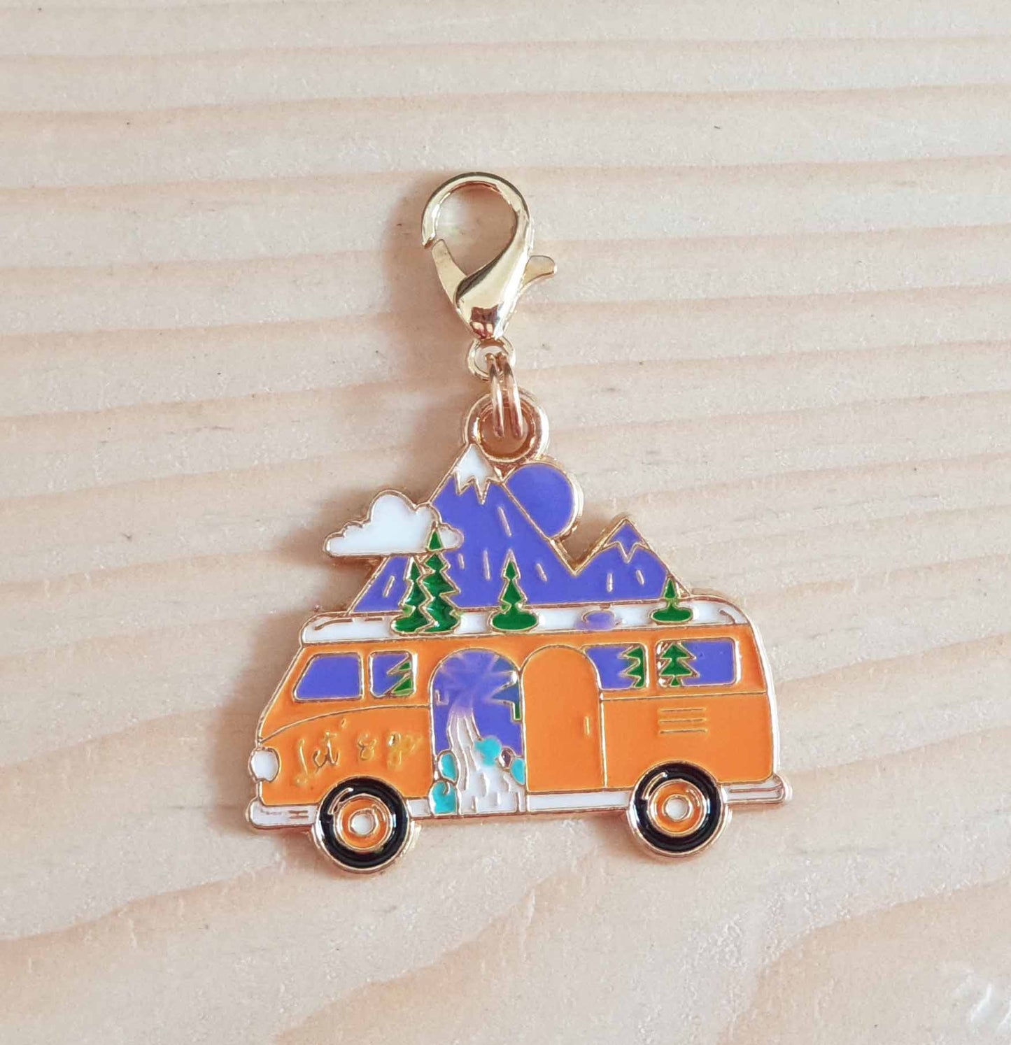 CAMPER & CABIN / Planner Charm / Journal Charm / Zipper Pull / Bookmark Charm / Planner accessories