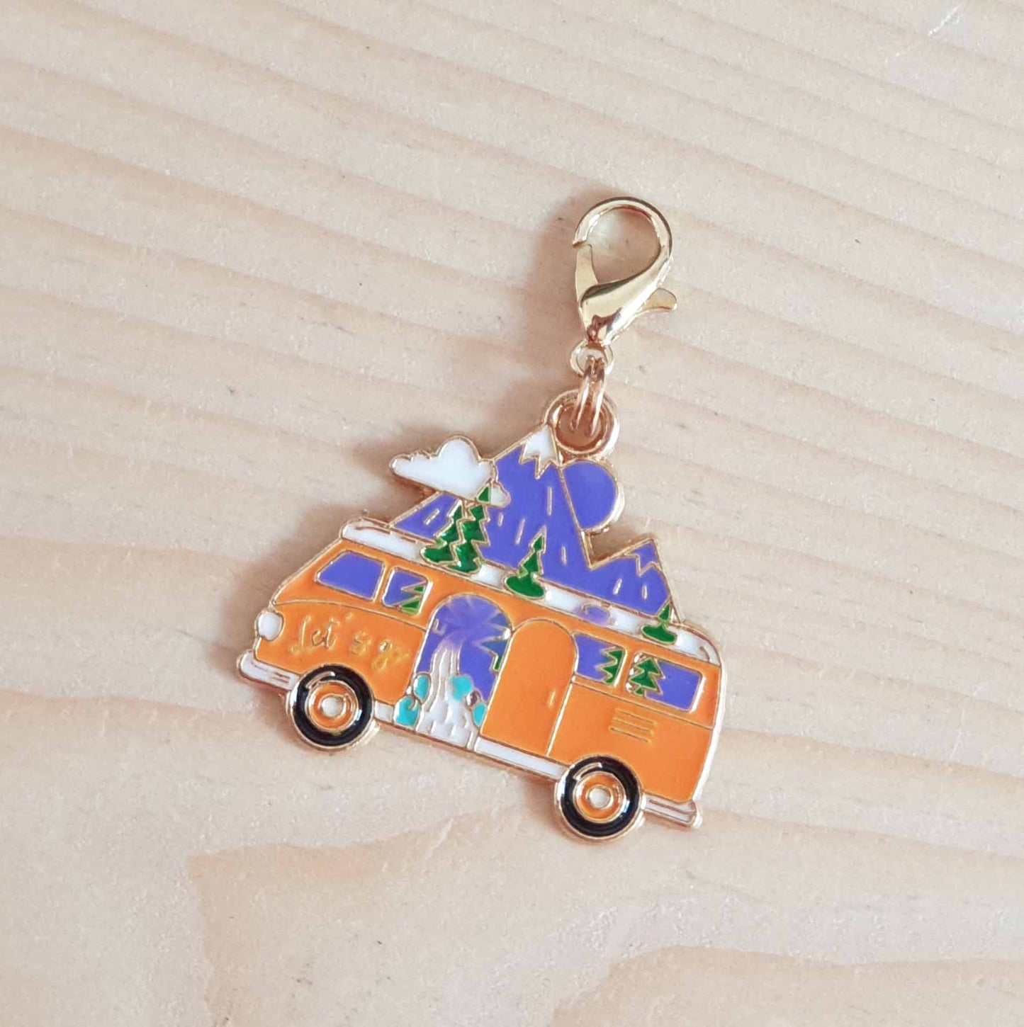 CAMPER & CABIN / Planner Charm / Journal Charm / Zipper Pull / Bookmark Charm / Planner accessories