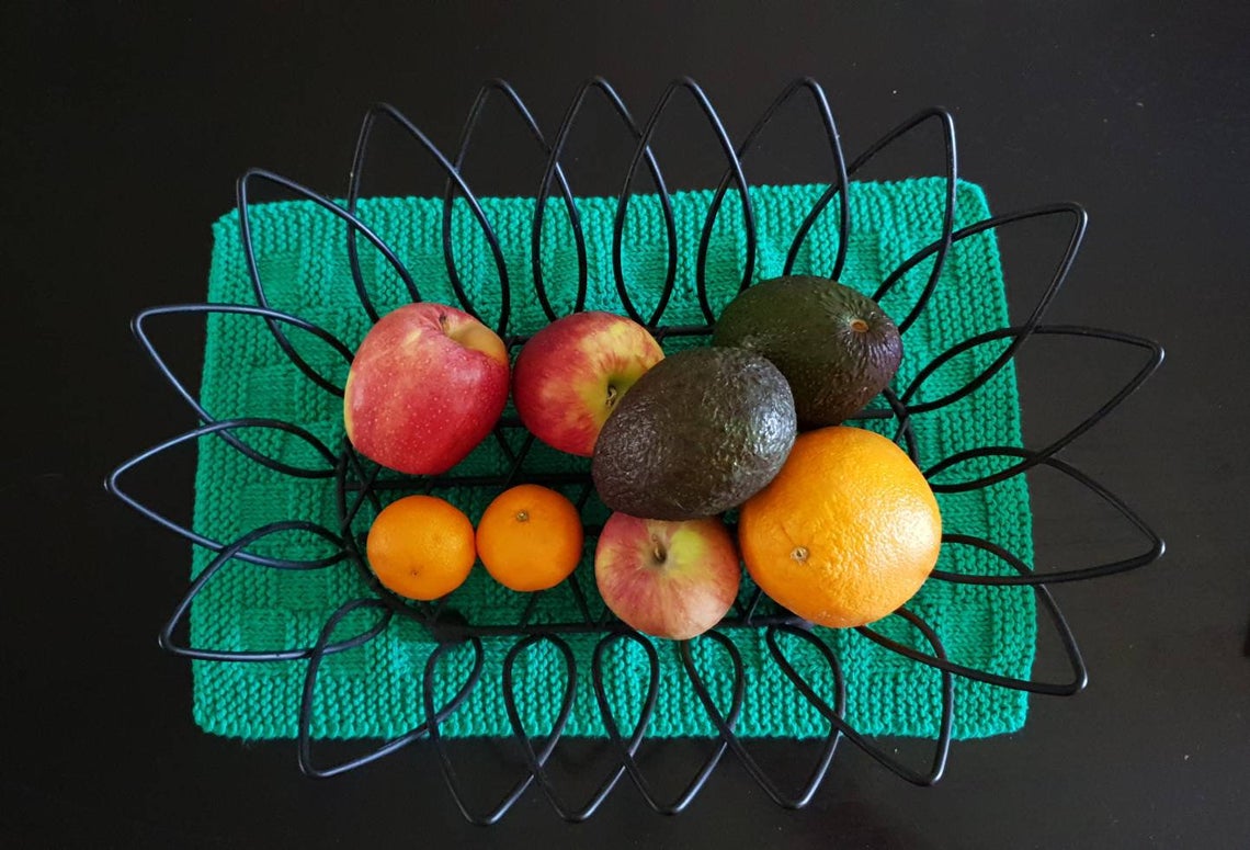 CLASSIC PLACEMAT (Digital Knitting Pattern) / Simple Pattern / Digital Knitting Pattern
