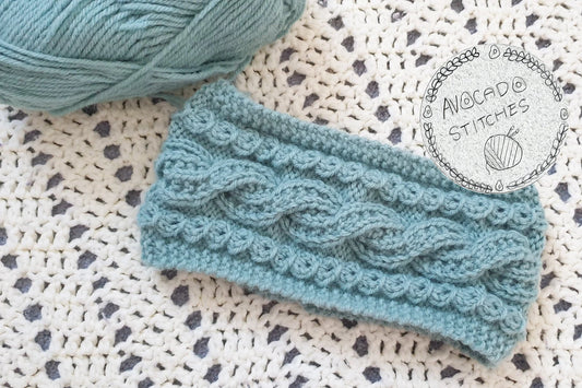 MOANA HEADBAND / Wool Blend Ear Warmer / Handmade in Canada