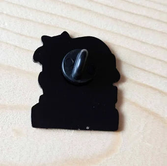 BOOK CAT COFFEE - Cat Pins / Pet Brooches / Kitten Pins / Gifts