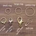 ROBIN WHIRL - 5 pieces / Knitting Crochet Stitch Markers / Notions