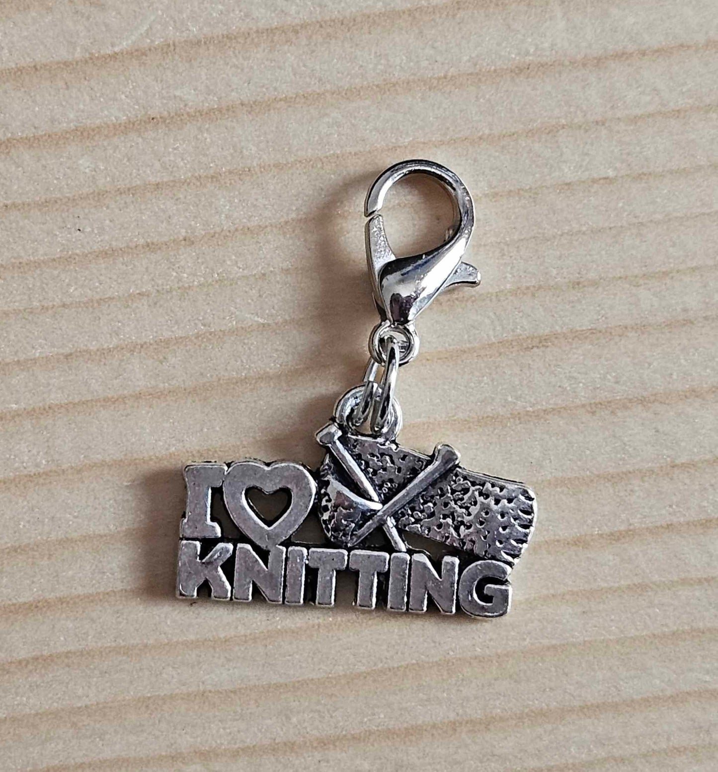 KNITAHOLIC / Planner Charm / Journal Charm / Zipper Pull / Bookmark Charm / Planner accessories