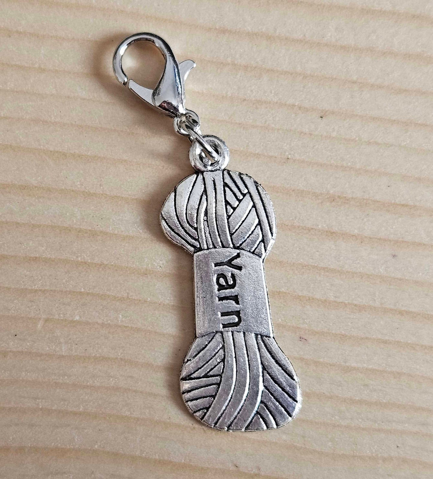 KNITAHOLIC / Planner Charm / Journal Charm / Zipper Pull / Bookmark Charm / Planner accessories