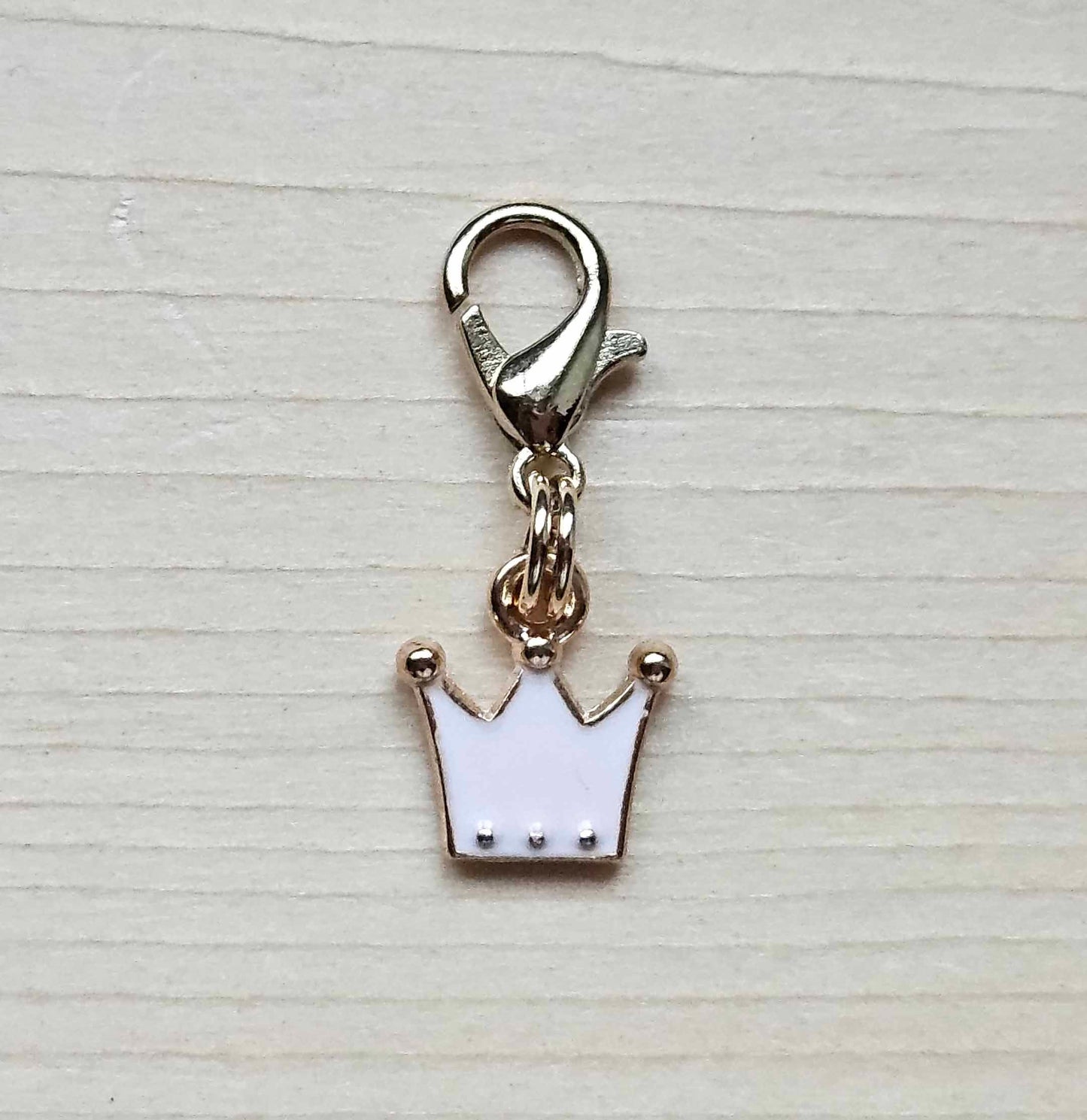 TIARA / Planner Charm / Journal Charm / Zipper Bookmark Charm / Planner accessories