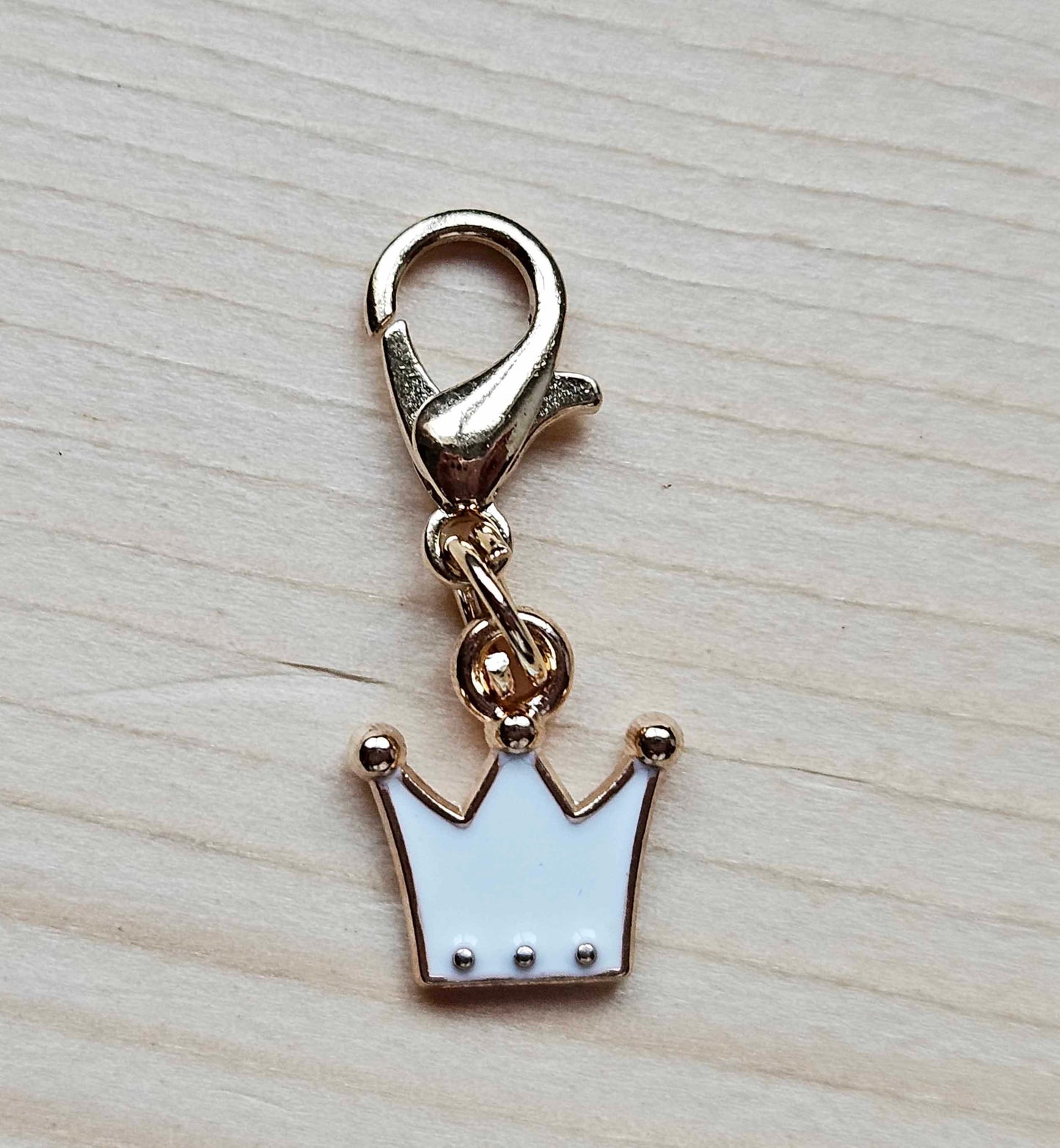 TIARA / Planner Charm / Journal Charm / Zipper Bookmark Charm / Planner accessories