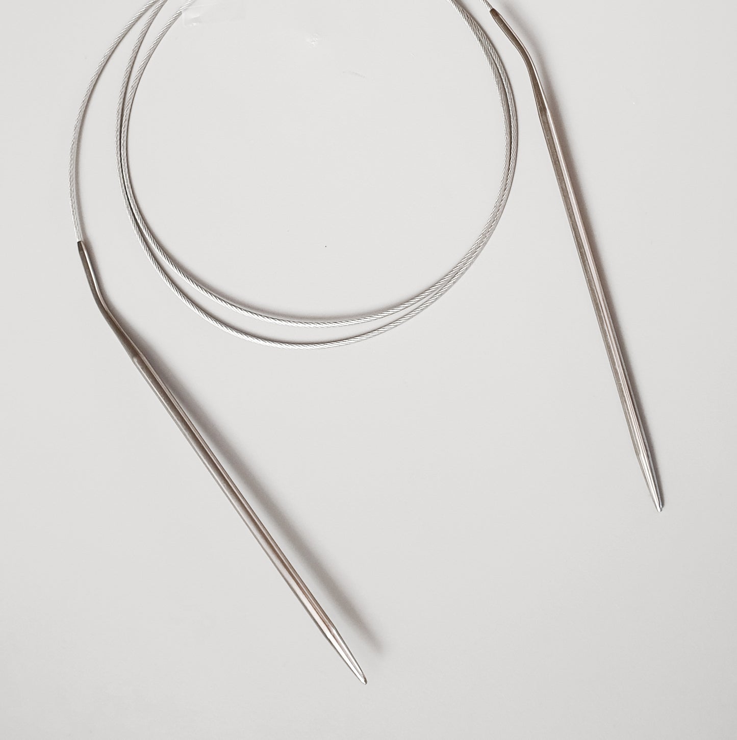 CIRCULAR KNITTING NEEDLES / 80cm / Lightweight Stainless Steel Knitting Needles