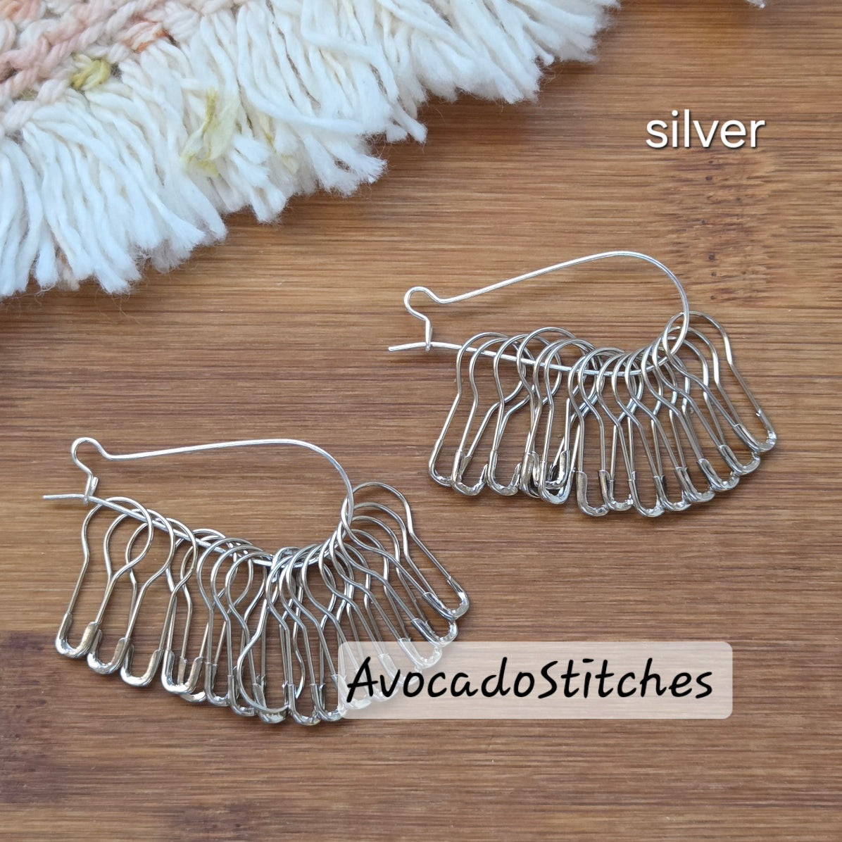 VINTAGE BULB PINS / 40 pcs / Removable Stitch Markers / Crochet Knitting Stitch Markers / Notions