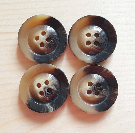 BROWN MOONSTONE / 15-30 mm / Resin Buttons / Sewing Buttons