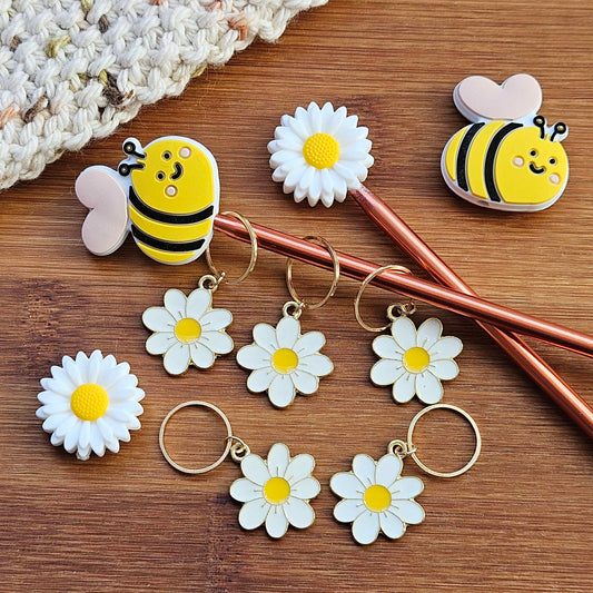 BEE GARDEN Gift Set / Knitting Notion Set / Holiday Gift Set